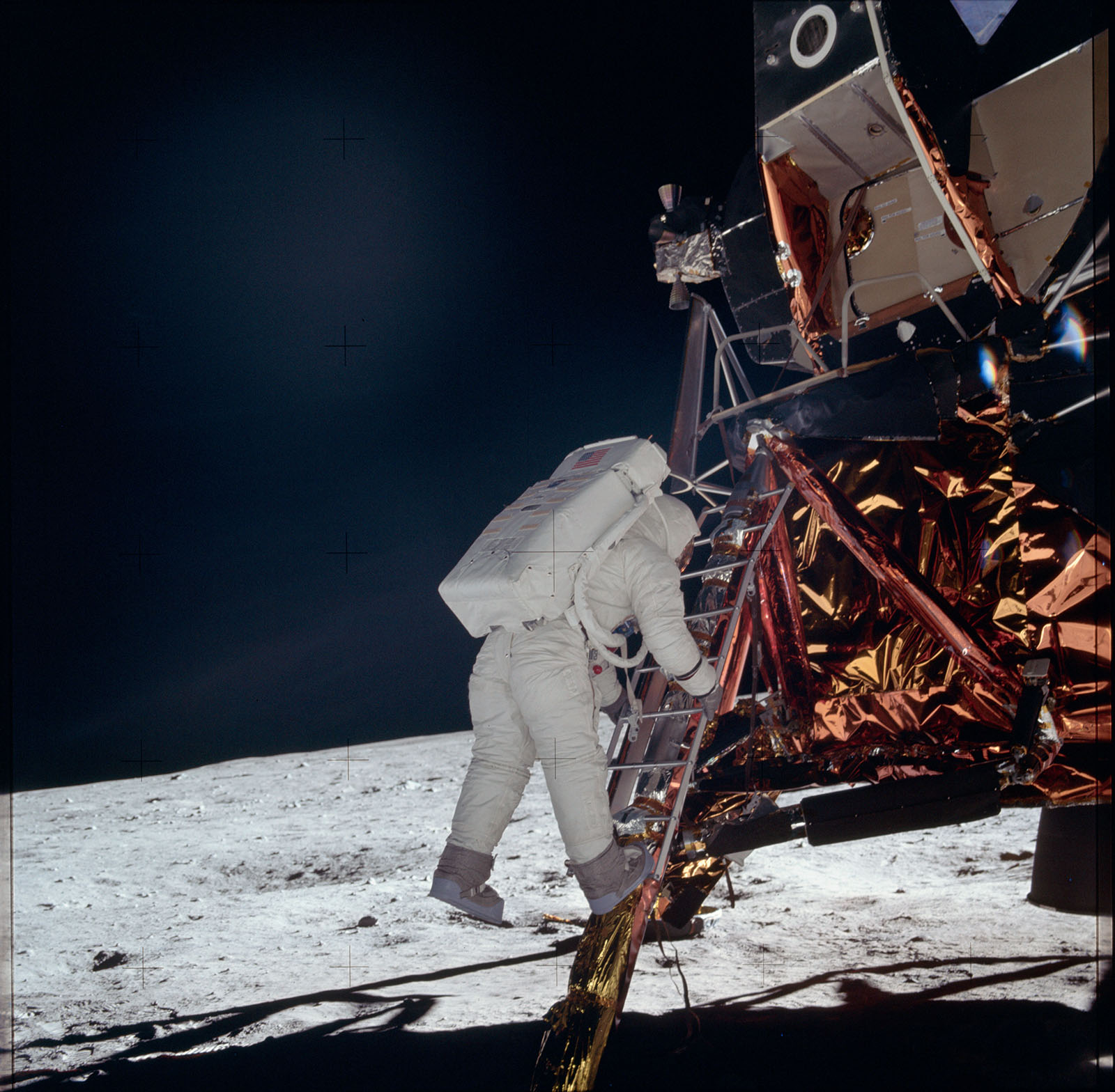 Aldrin on the Moon