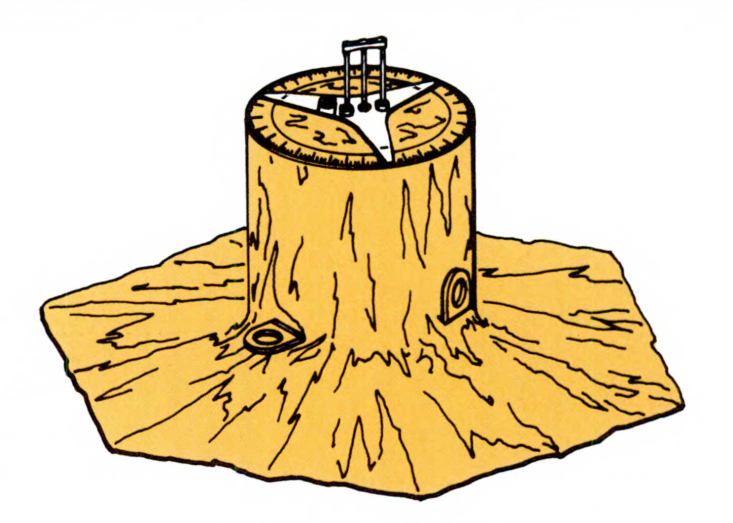 A picture of the Passive Seismic Experiment