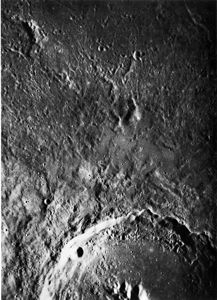 FIGURE 167. - Theophilus is older than King, Copernicus, and Aristarchus, and many of its original features are more subdued than are those of the younger craters.