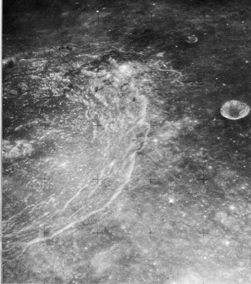 FIGURE 169. - The preceding pictures of large craters were all taken under low Sun conditions.