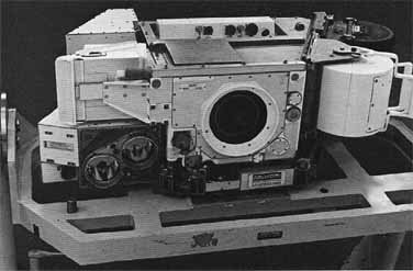 FIGURE 4. -  The Apollo mapping camera system, which consists of a terrain or mapping camera, a stellar camera, and a laser altimeter.