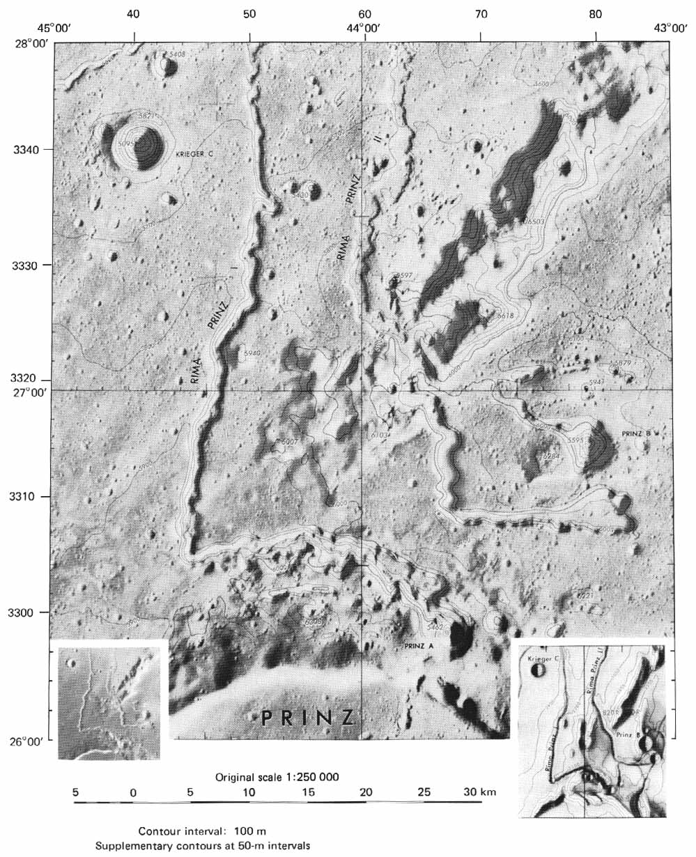 FIGURE 11. -  An example of the detailed topographic portrayal made possible by mapping camera photographs. 