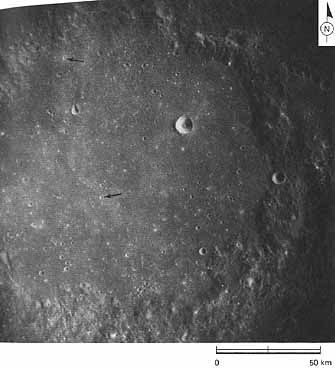 FIGURE 55. - This picture shows Ptolemaeus under a Sun elevation angle of 45°.