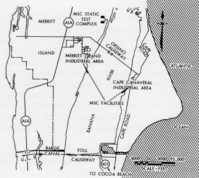 MSC Facilities at Cape Canaveral