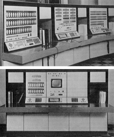 The five consoles to be installed in each tracking network remote station