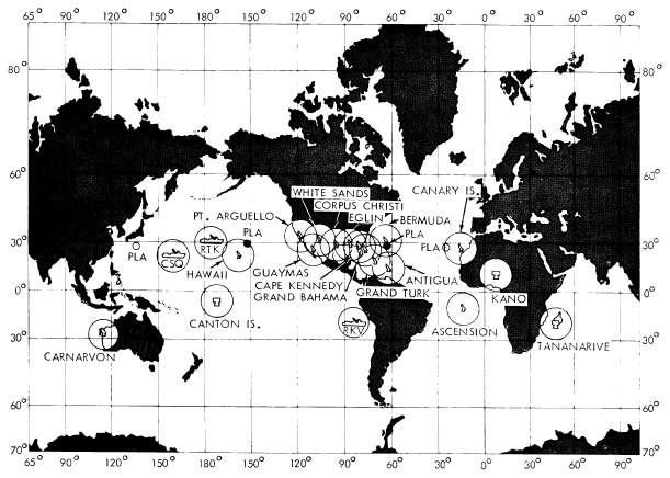 Gemini Tracking Stations