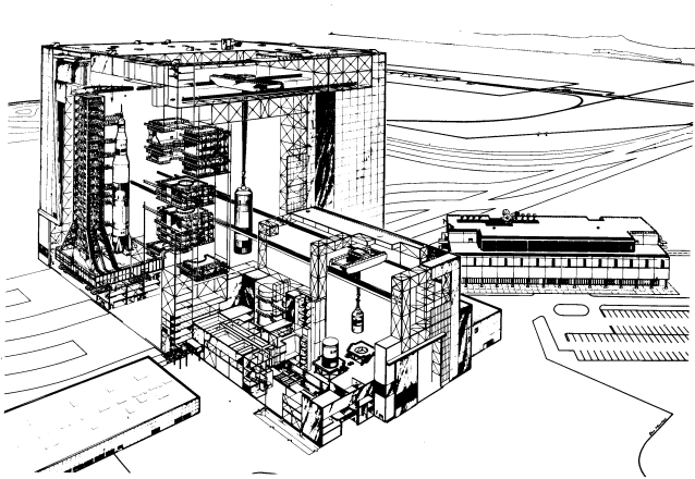 Cutaway view VAB + LCC