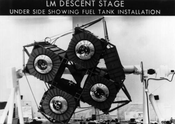 Underside of LM