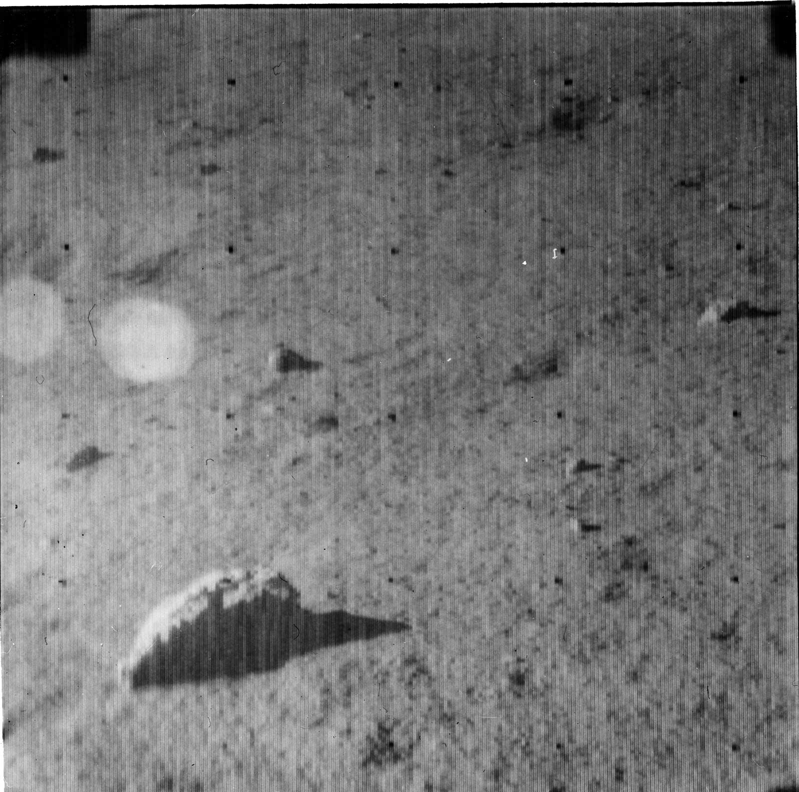 Surveyor photos of the moon