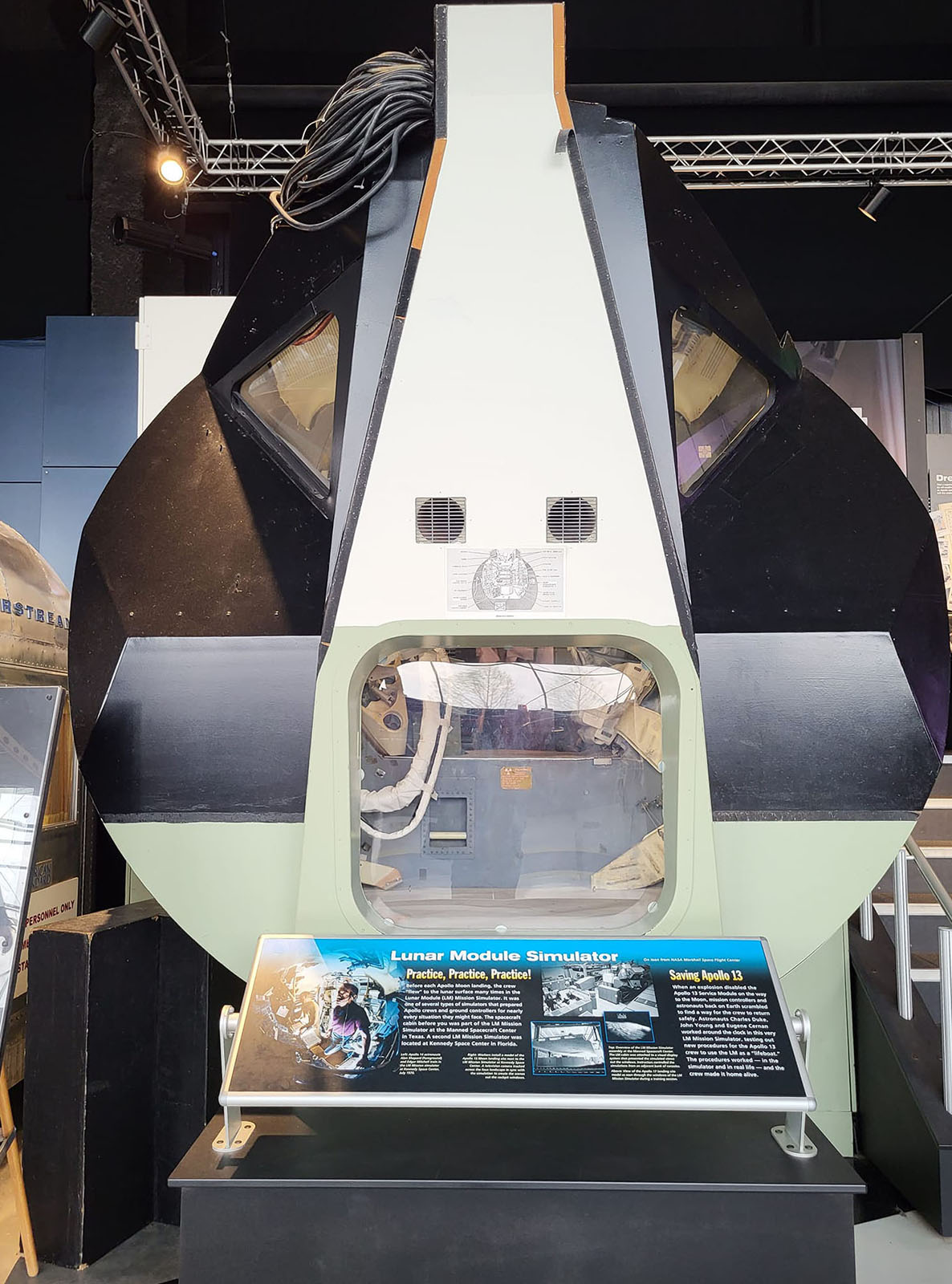 American Spacecraft Lunar Module Trainer